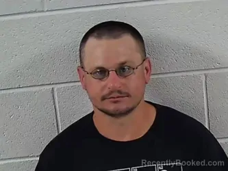 Mugshot of Dustin Alan Oakley booked in Surry County, North Carolina on September 10, 2026