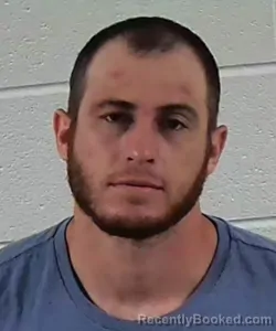 Mugshot of Justin Dwayne Myers booked in Surry County, North Carolina on September 15, 2026