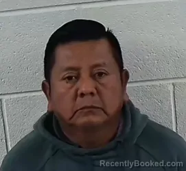 Mugshot of Jose Miguel Garcia Niz booked in Surry County, North Carolina on October 6, 2026