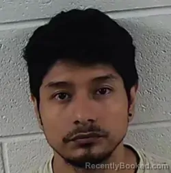 Mugshot of Erick Salgado booked in Surry County, North Carolina on October 10, 2026