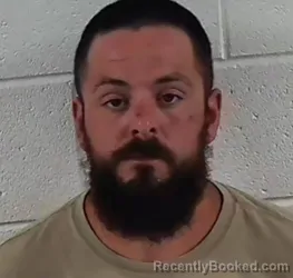 Mugshot of Dylan Christopher Gentry booked in Surry County, North Carolina on October 23, 2026