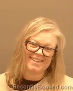 Mugshot of Shelly Lynn Edwards booked in Yellow Medicine County, Minnesota on April 23, 2026