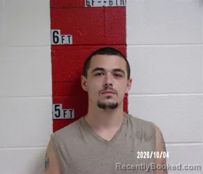 Mugshot of Shiloh Mckinney booked in Swain County, North Carolina on October 4, 2026