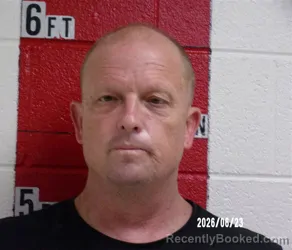 Mugshot of SHAWN FREDERIC HUDSON booked in Swain County, North Carolina on June 23, 2026