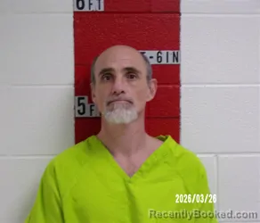 Mugshot of CHRISTOPHER ALLEN BENTLEY booked in Swain County, North Carolina on March 26, 2026