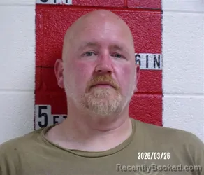 Mugshot of MICHAEL ADAM BERRY booked in Swain County, North Carolina on March 26, 2026