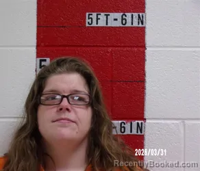 Mugshot of MYKASHA LASHEA MONTGOMERY booked in Swain County, North Carolina on March 31, 2026