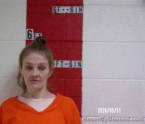 Mugshot of MARLENE CECILE OSORIO booked in Swain County, North Carolina on March 31, 2026