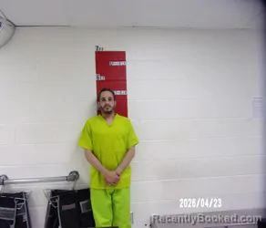 Mugshot of ROBERTO COLON GONZALEZ booked in Swain County, North Carolina on April 23, 2026