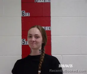 Mugshot of DESHAY MARIE WIGGINS booked in Swain County, North Carolina on April 25, 2026