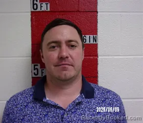 Mugshot of SEAN MICHAEL PARRISH booked in Swain County, North Carolina on June 9, 2026