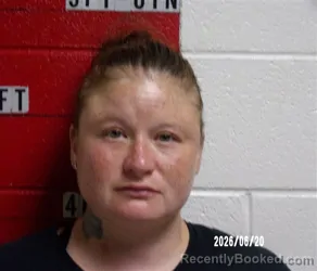 Mugshot of KRISTAL DAWN MILLER booked in Swain County, North Carolina on June 20, 2026