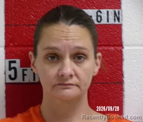 Mugshot of Jaime Teresa Howard booked in Swain County, North Carolina on September 28, 2026