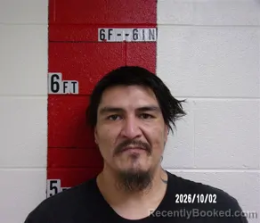 Mugshot of Joshua Ryan Owl booked in Swain County, North Carolina on October 2, 2026