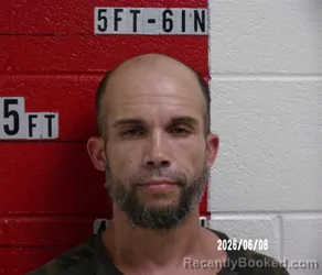 Mugshot of DARRELL JOSEPH PLATT booked in Swain County, North Carolina on June 8, 2026