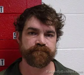 Mugshot of Mitchell Blaine Jenkins booked in Swain County, North Carolina on September 24, 2026