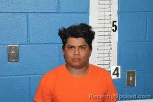 Mugshot of LUSVIN ESTUARDO CHAVEZ booked in Calhoun County, Mississippi on April 3, 2026