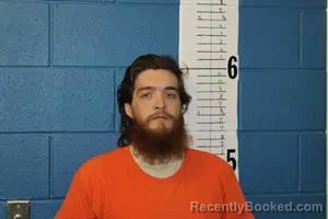 Mugshot of TYLER WAYNE KIRBY booked in Calhoun County, Mississippi on April 10, 2026