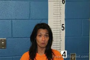 Mugshot of VANESSA MONTOYA booked in Calhoun County, Mississippi on July 3, 2026