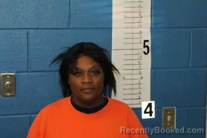Mugshot of KINDERA L MOORE booked in Calhoun County, Mississippi on July 6, 2026