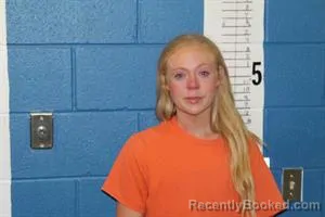 Mugshot of RYLEA NORA-BLAKE PARKER booked in Calhoun County, Mississippi on July 11, 2026