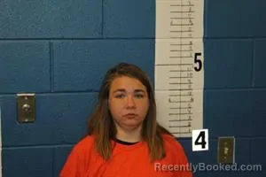 Mugshot of COURTNEY MICHELLE CLAYTON booked in Calhoun County, Mississippi on July 21, 2026