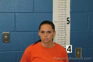 Mugshot of Alicia Hope Bevill booked in Calhoun County, Mississippi on August 12, 2026