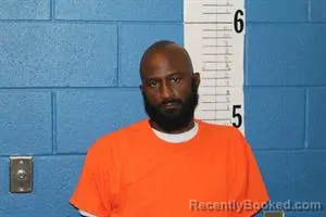 Mugshot of Marcus Terrell Armstrong booked in Calhoun County, Mississippi on August 13, 2026