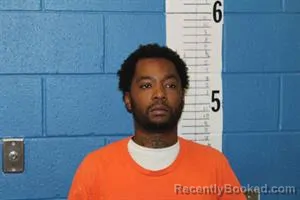 Mugshot of Tradavious Valentine booked in Calhoun County, Mississippi on August 21, 2026