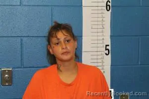 Mugshot of Elizabeth Marroquin booked in Calhoun County, Mississippi on August 24, 2026