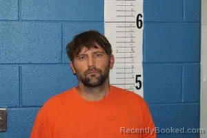 Mugshot of Tony Vanlandingham booked in Calhoun County, Mississippi on October 14, 2026