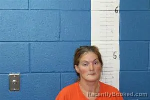 Mugshot of Naomi Beth Holcomb booked in Calhoun County, Mississippi on October 20, 2026