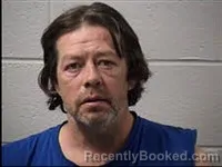 Mugshot of Travis Ted Shook booked in Transylvania County, North Carolina on April 18, 2026