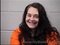 Mugshot of Brittany Lane Shelton booked in Transylvania County, North Carolina on April 27, 2026
