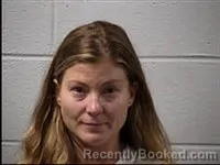 Mugshot of Christine Bernadette Milbourn booked in Transylvania County, North Carolina on June 14, 2026