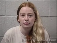 Mugshot of Hailee Elizabeth Brock booked in Transylvania County, North Carolina on September 12, 2026