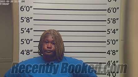 Mugshot of SHIQUITA COOPERWOOD booked in Clay County, Mississippi on July 12, 2026
