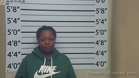 Mugshot of MAHALIA RENEE YATES