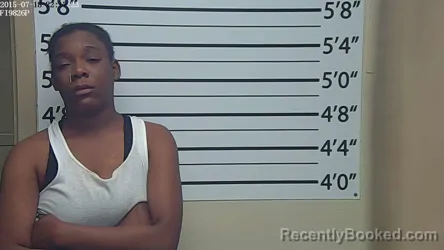 Mugshot of JADA RENEE COLLINS booked in Clay County, Mississippi on March 26, 2026