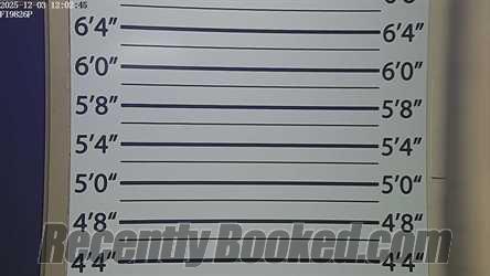 Booking photo from Clay County, Mississippi