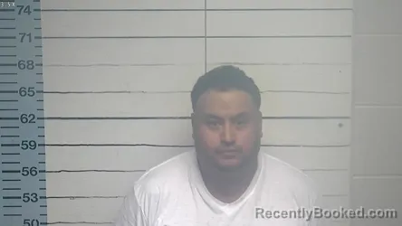 Mugshot of ALVARO AVILA RAYGOZA booked in DeSoto County, Mississippi on May 10, 2026