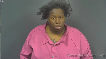 Mugshot of ALEXIS CIERRA BLACK booked in DeSoto County, Mississippi on April 16, 2026