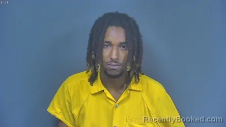 Mugshot of Arlandre Reshad Carter booked in DeSoto County, Mississippi on July 30, 2026