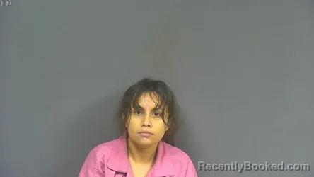 Mugshot of ARELI GARCIA booked in DeSoto County, Mississippi on May 30, 2026