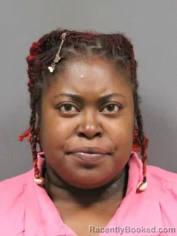 Mugshot of Alondria Brena Granberry booked in DeSoto County, Mississippi on August 8, 2026