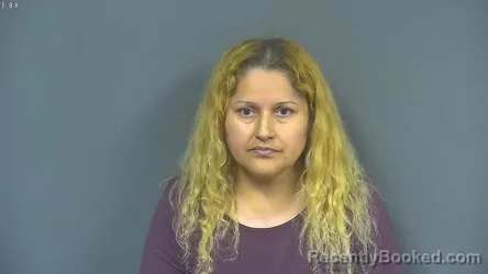 Mugshot of Areli Rocio Gonzalez booked in DeSoto County, Mississippi on August 5, 2026