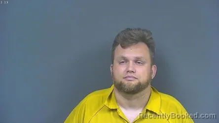 Mugshot of Andrei Harbuzau booked in DeSoto County, Mississippi on August 7, 2026