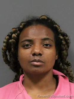 Mugshot of Ariana Ayori Jackson-Moore booked in DeSoto County, Mississippi on August 1, 2026