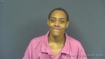 Mugshot of Angel Yvette Mykal Thornton booked in DeSoto County, Mississippi on August 3, 2026