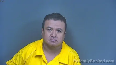 Mugshot of Adrian Espinoza Torres booked in DeSoto County, Mississippi on October 1, 2026